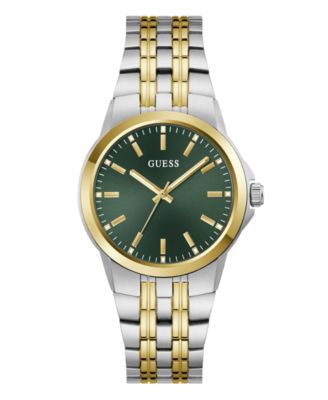GUESS Men's Quartz Two-Tone Stainless Steel Watch 39mm
