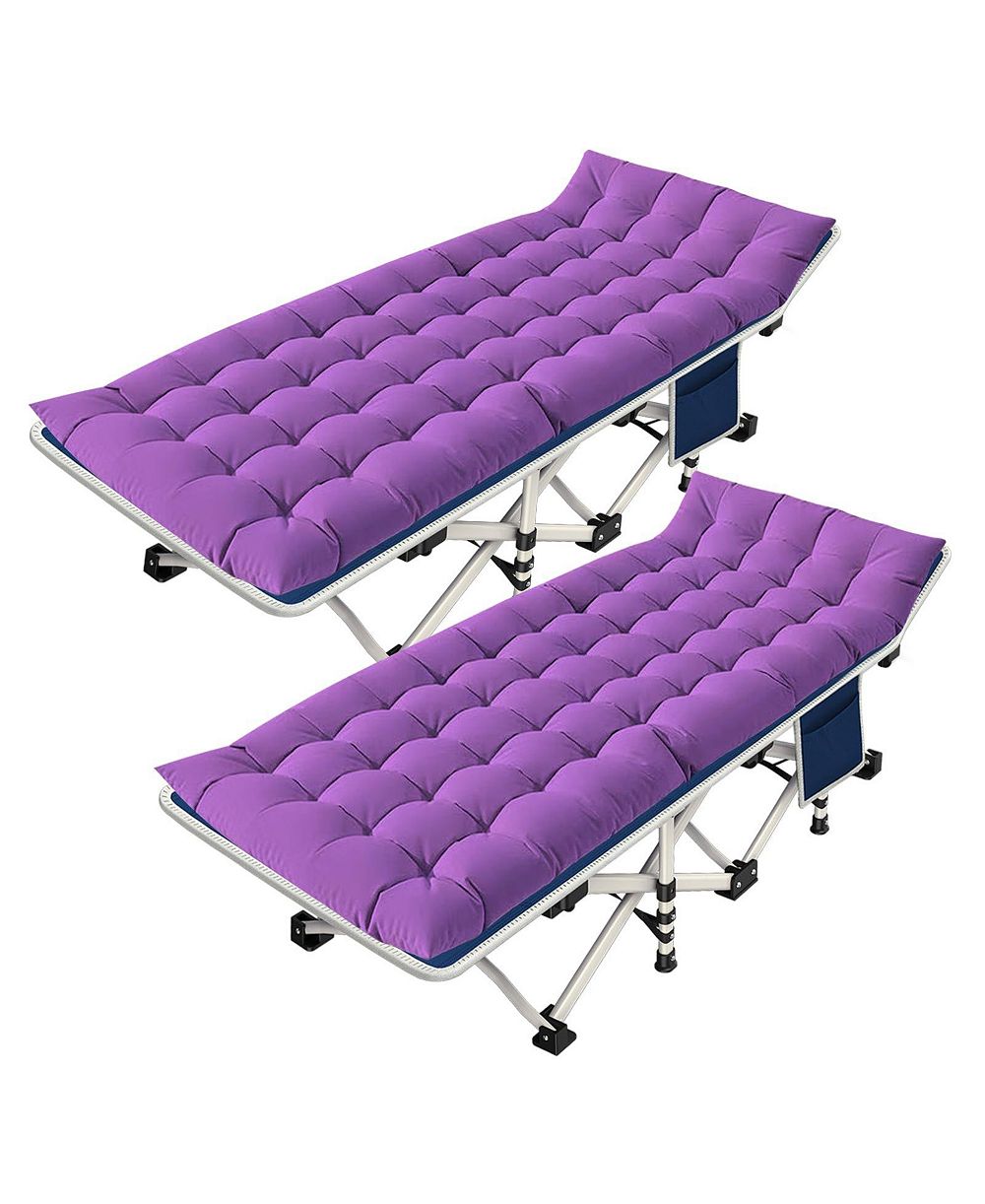 Комплект из 2 штук AOFAR Camping Bed складной матрас, переносная раскладушка