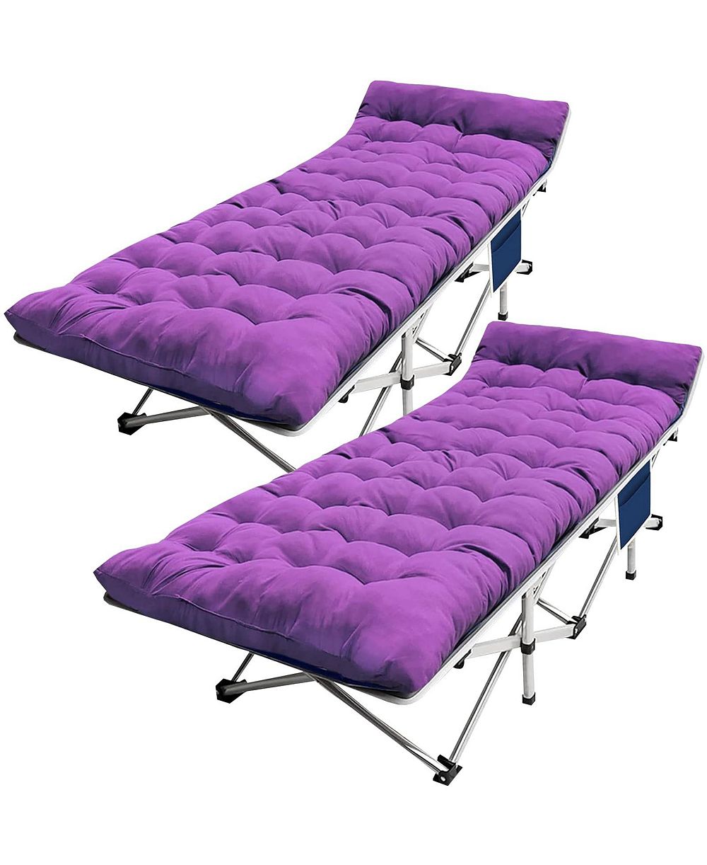 Комплект из 2 шт. Camping Mattress Sleeping Pad AOFAR Folding Bed