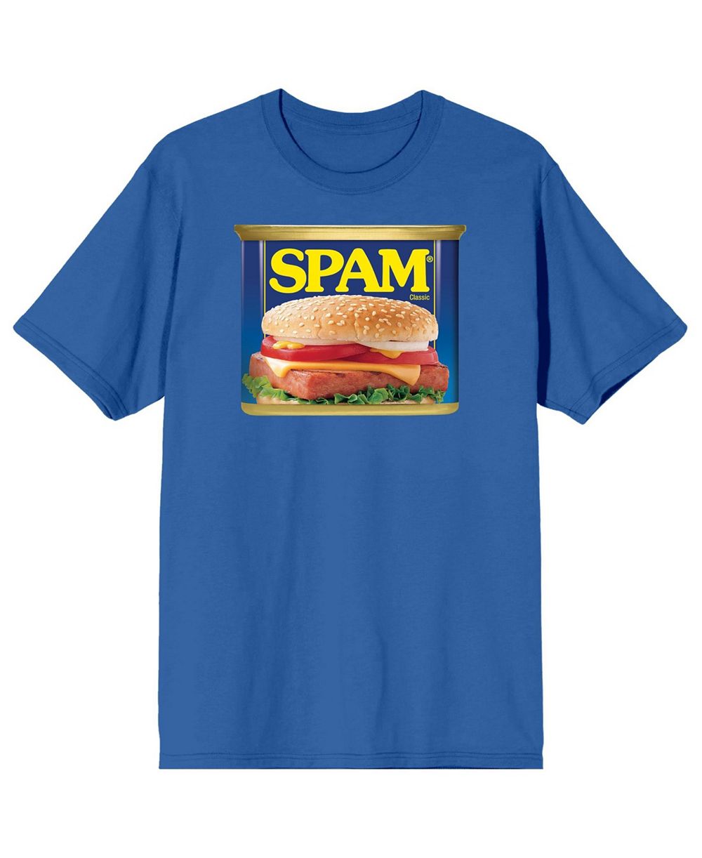 Spam Мужская футболка Classic Image Adult Short Sleeve Tee