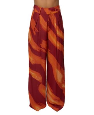 JLUXLABEL Women's Dusk Soft Pleated Trouser
