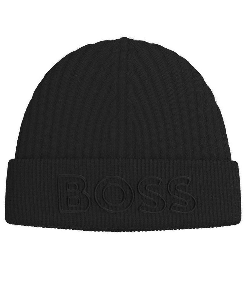 Hugo Boss вязаная шапка-бини