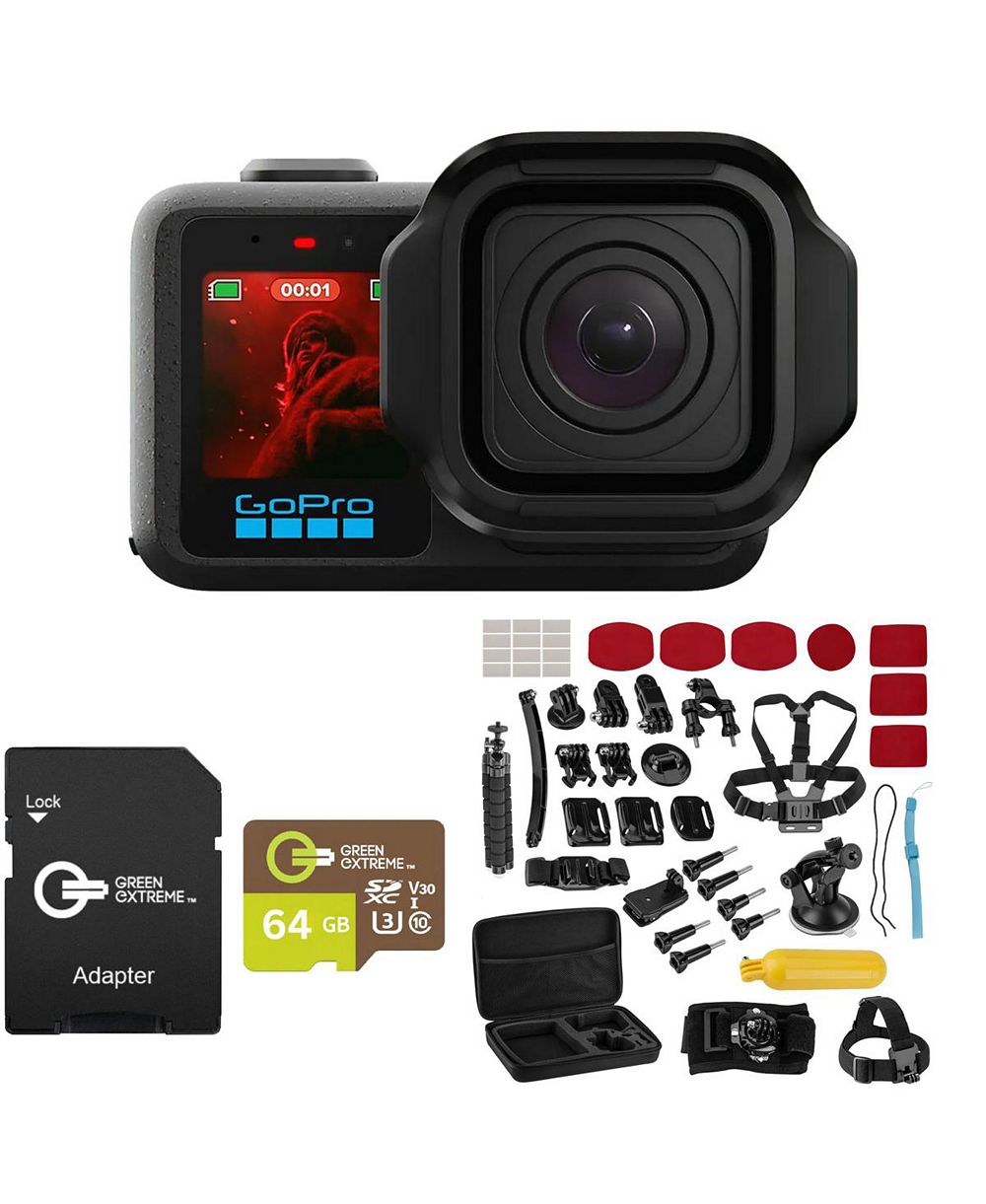 GoPro MISSION 1 PRO Camera, w/64GB Memory Card  Froggi Extreme Sport Kit