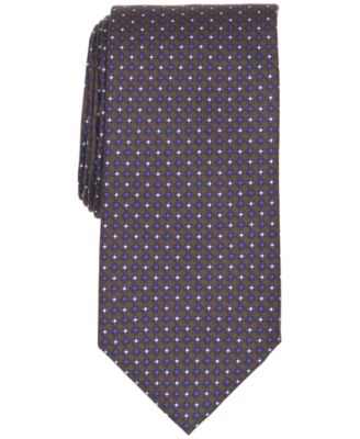 Club Room Men's River Neat Print Classic Tie