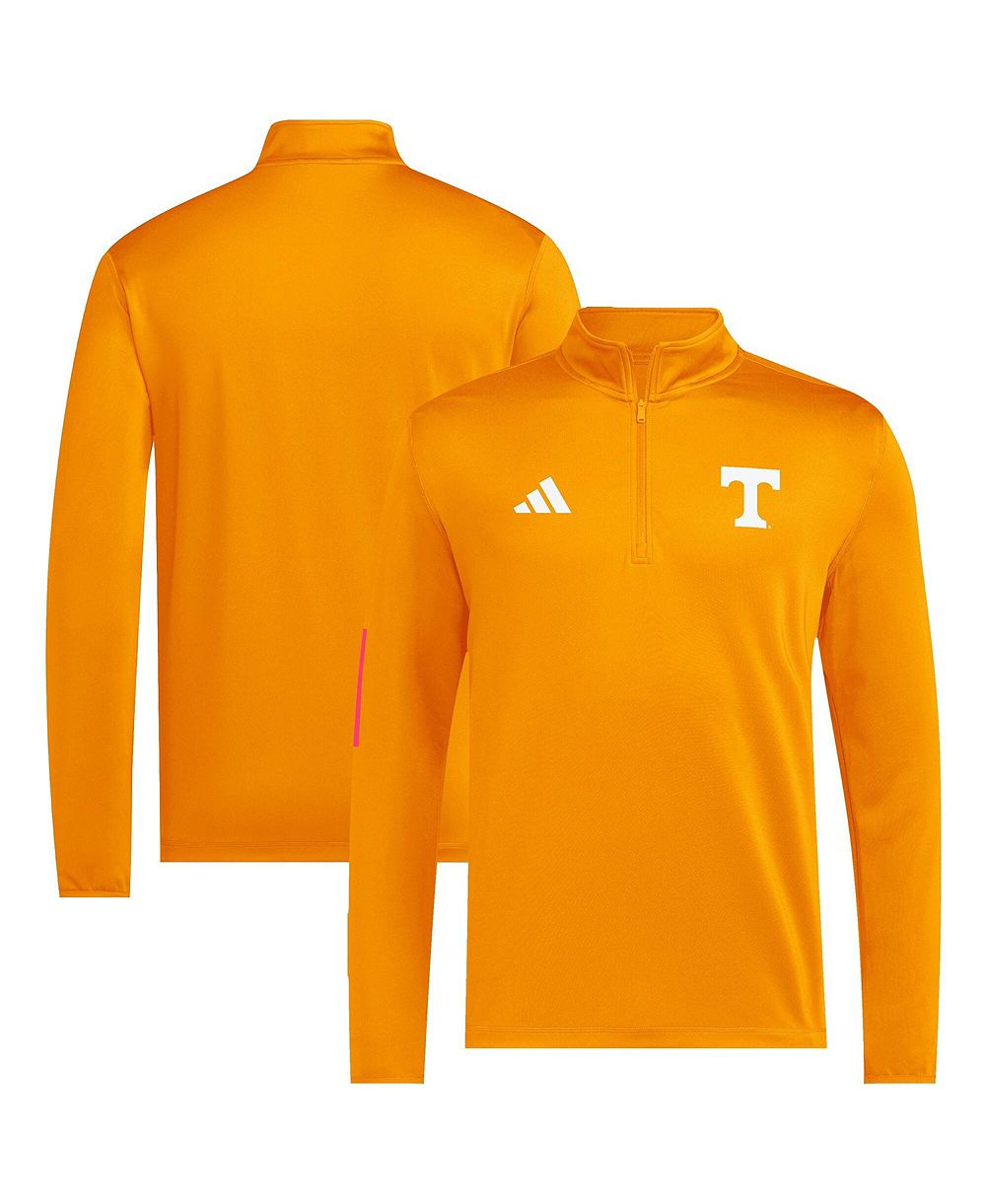 Adidas Men's Tennessee Orange Tennessee Volunteers 2026 Sideline Ultimate 365 Woven Quarter-Zip Pullover Sweatshirt