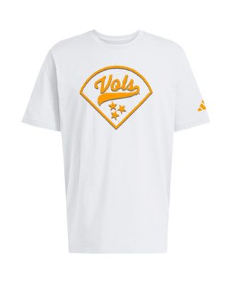 Adidas Men's White Tennessee Volunteers Baseball Fresh T-Shirt