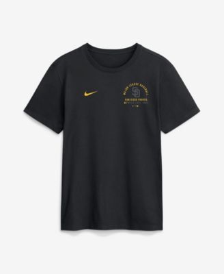 Мужская футболка Nike San Diego Padres Black Split Logo
