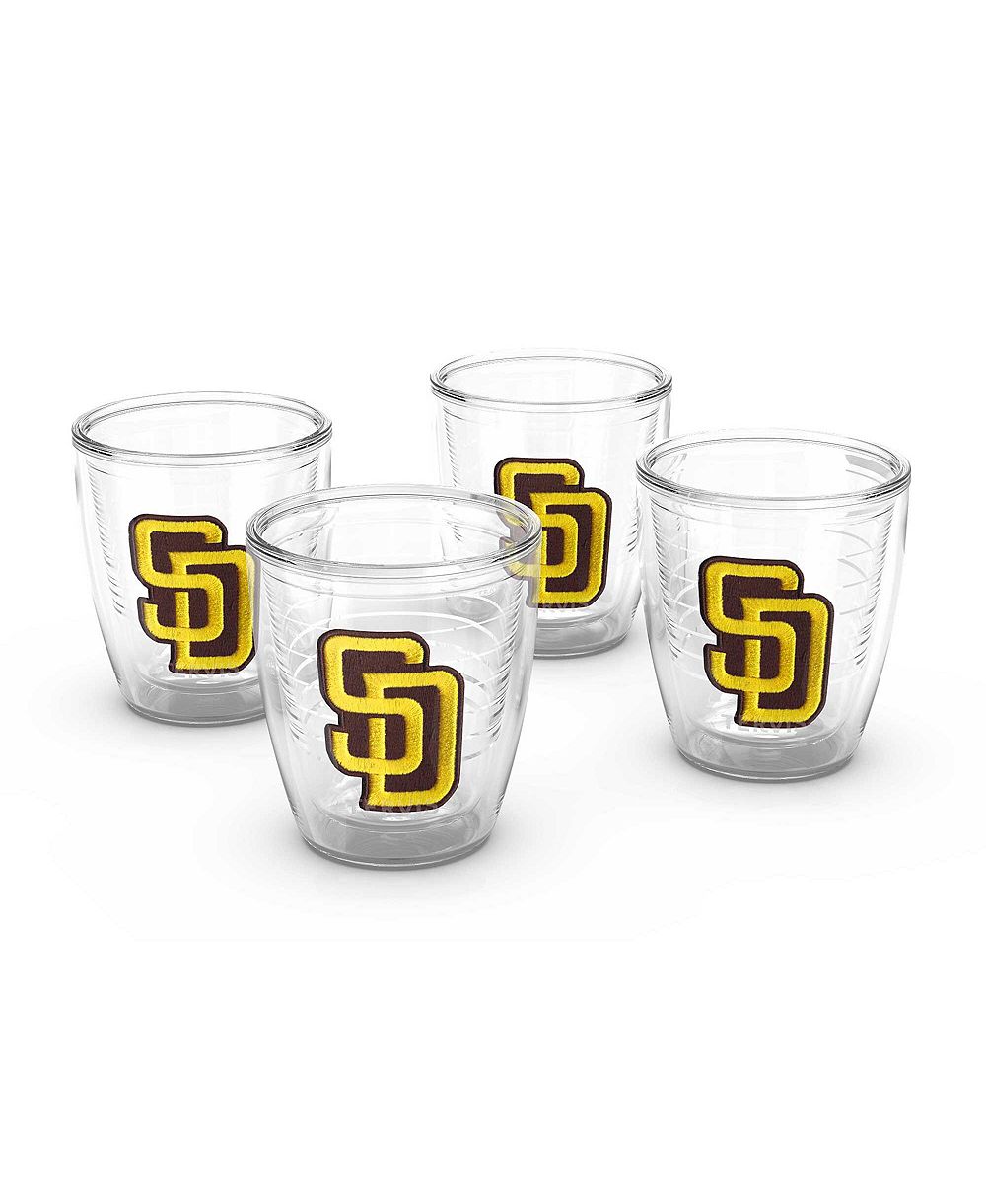 Набор стаканов Tervis San Diego Padres Four-Pack 12oz. Emblem