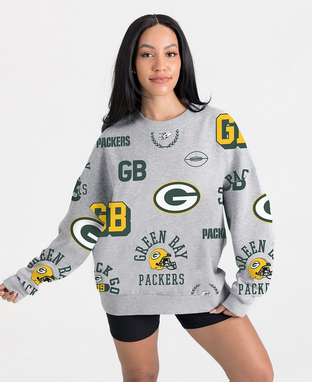 Gameday Couture Женский флисовый свитшот Gameday Couture Green Bay Packers Heather Gray