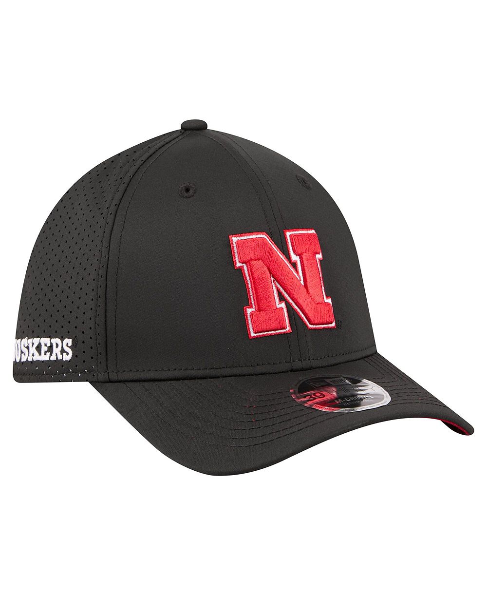 Мужская кепка New Era Nebraska Huskers 39THIRTY M-Crown Flex Fit Black