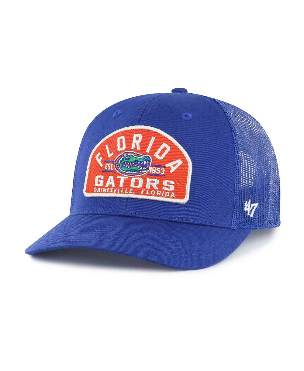 Мужская кепка '47 Brand Royal Florida Gators Leland Trucker Adjustable Hat