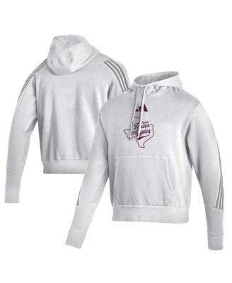 Adidas Men's White Texas A&M Aggies Fightin' Aggies Hoodie