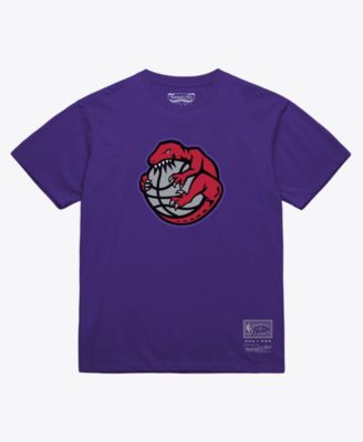 Mitchell & Ness Men's and Women's Purple Toronto Raptors Hardwood Classics Arch T-Shirt