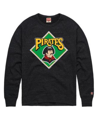 Homage Мужская толстовка Raglan Tri-Blend Pittsburgh Pirates Cooperstown Collection, угольный цвет