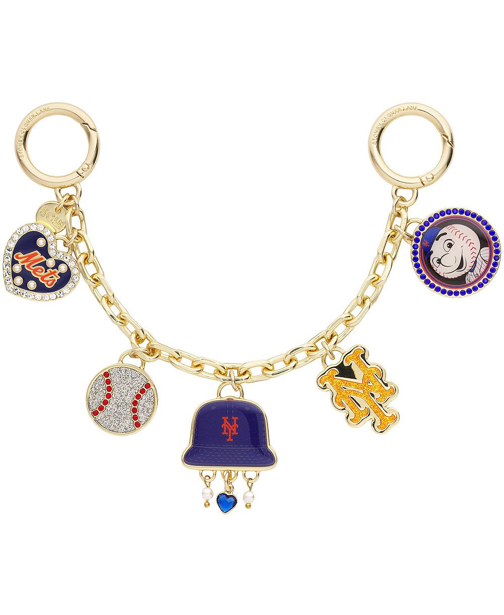 Брелок Stoney Clover Lane New York Mets Bag Charm Chain