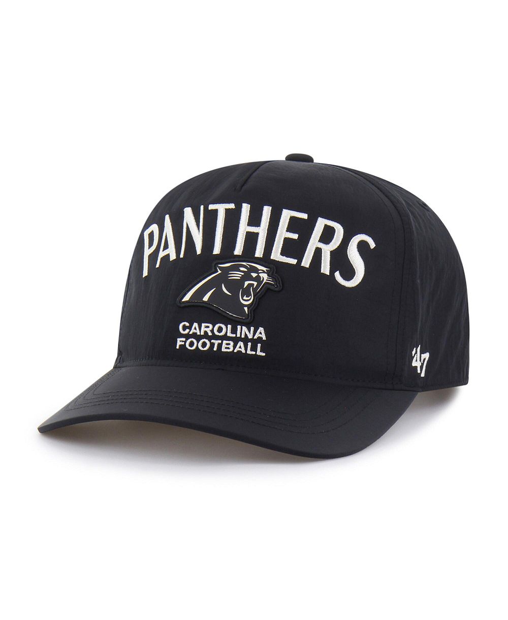 47 Brand Men's Black Carolina Panthers Modernia Hitch Adjustable Hat