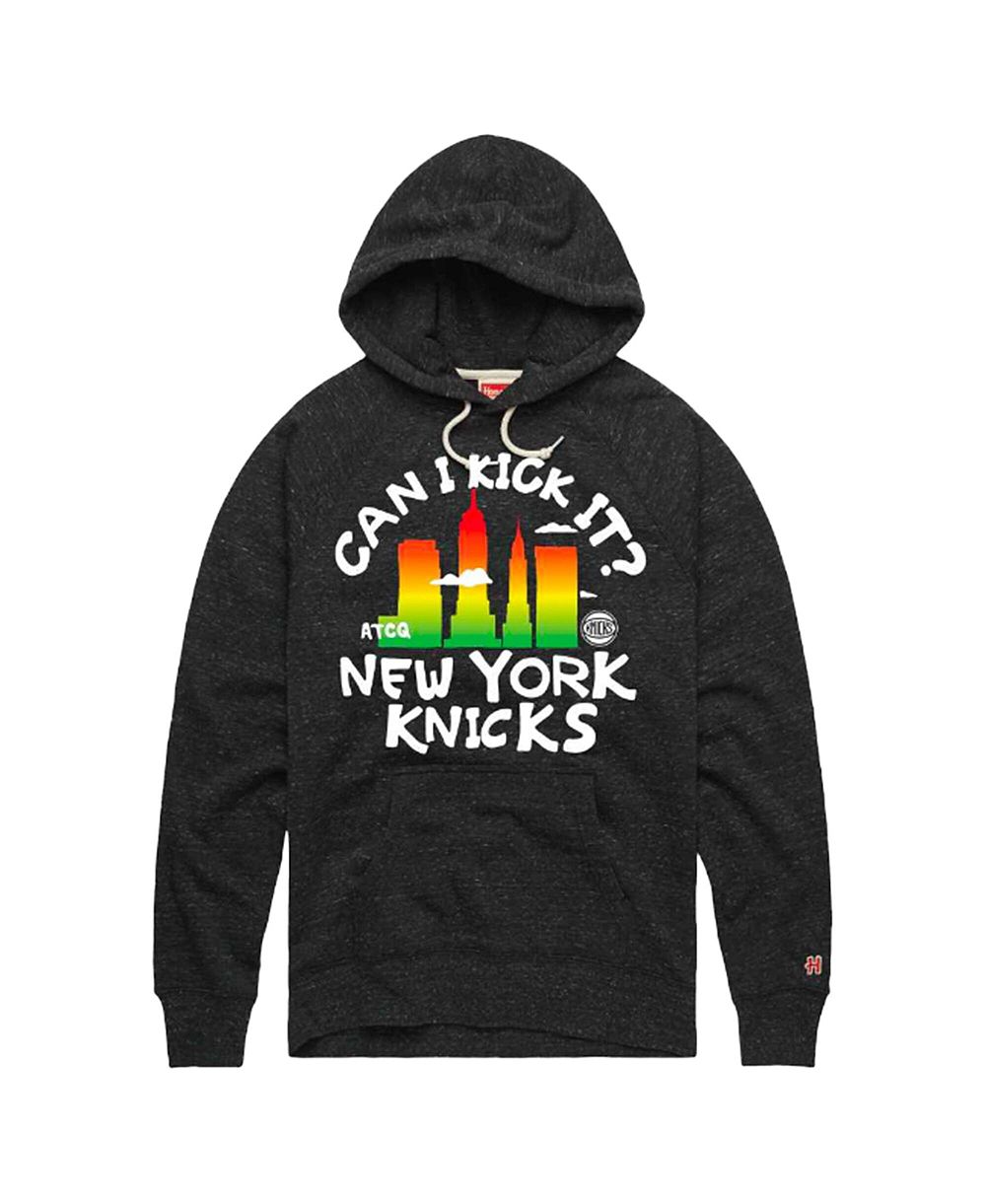 Homage Мужская и Женская толстовка New York Knicks x A Tribe Called Quest Charcoal Tri-Blend