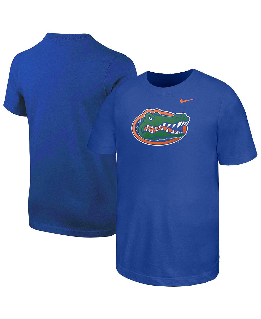 Nike футболка Nike Big Boys and Girls с логотипом Florida Gators королевского синего цвета