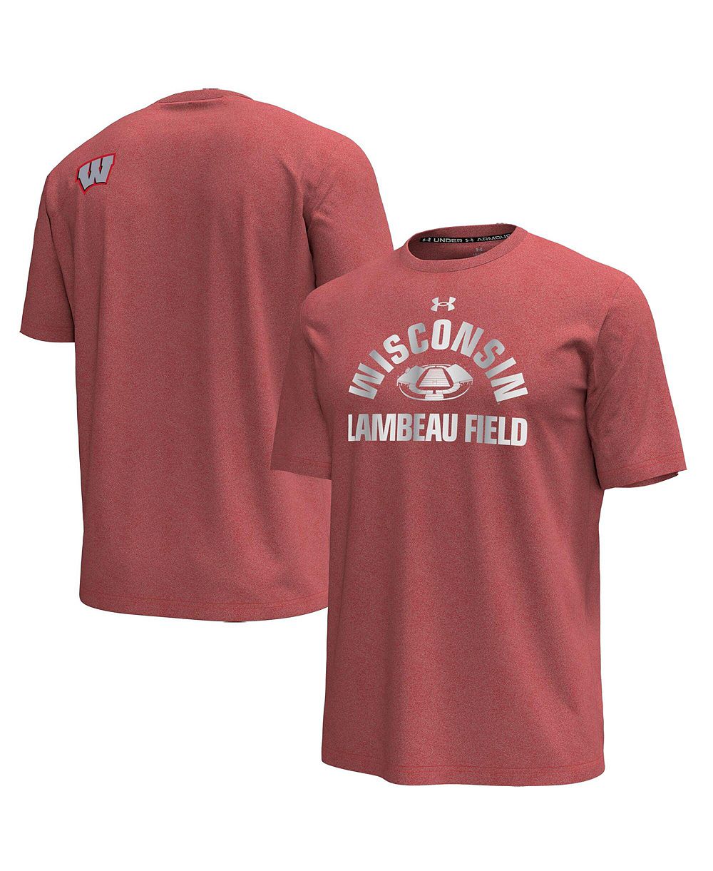 Under Armour Men's Red Wisconsin Badgers 2026 Lambeau Field Collection Icon T-Shirt