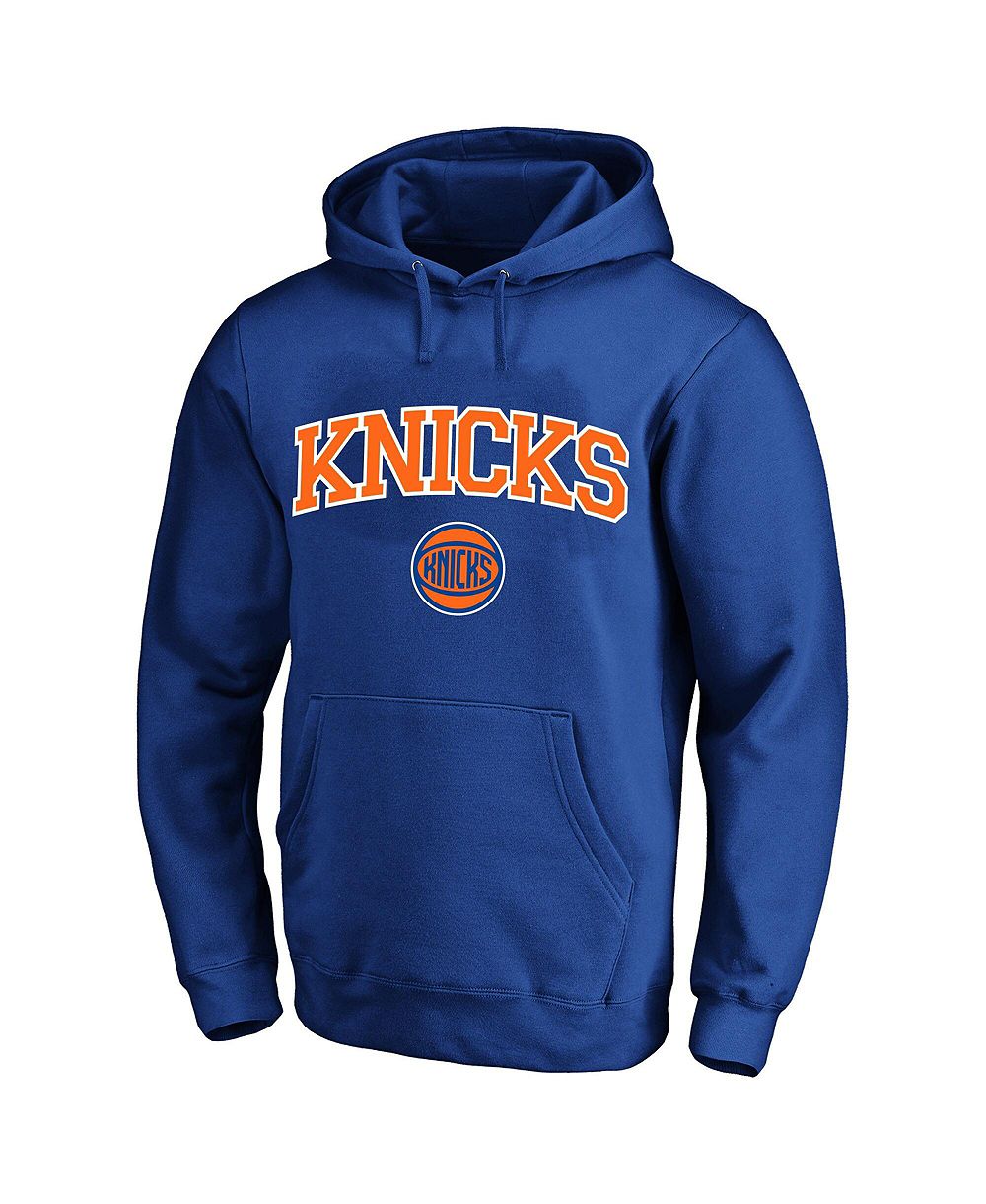 Profile Мужской худи arch over logo New York Knicks Blue