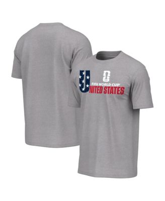 Мужская футболка Outerstuff Heather Gray USA FIFA World Cup 2026
