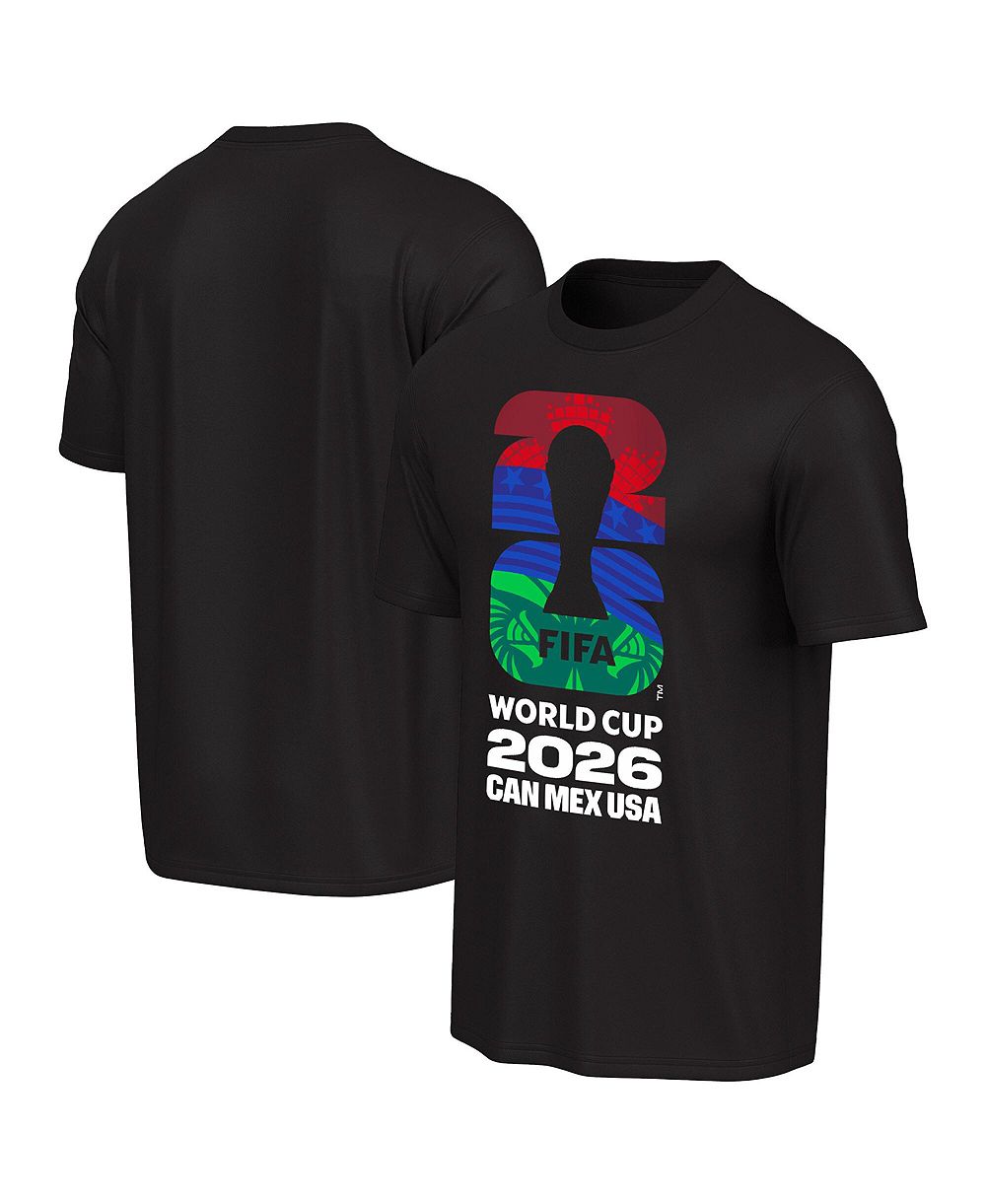 Outerstuff Men's Black USA, Mexico Canada FIFA World Cup 2026 Country T-Shirt