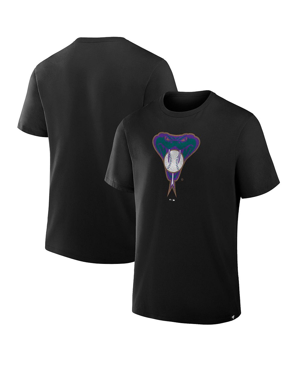 Fanatics Мужской черный Arizona Diamondbacks Vintage Logo Legacy T-Shirt