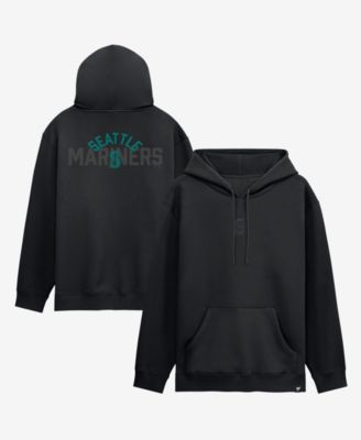 Мужская флисовая толстовка Fanatics Seattle Mariners Black Out