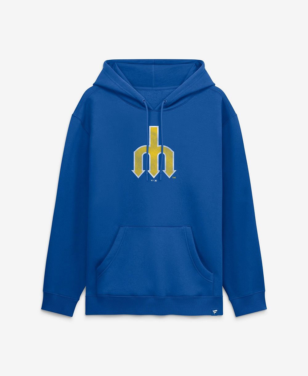 Мужское худи Fanatics Royal Seattle Mariners Heritage