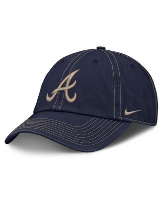 Nike Men's Navy Atlanta Braves Father's Day Club Adjustable Hat