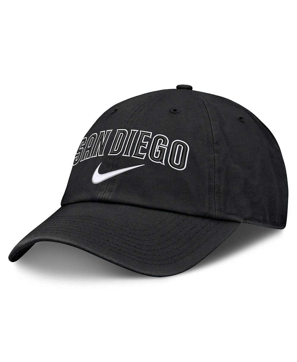 Nike Men's Black San Diego Padres Primetime Club Adjustable Hat