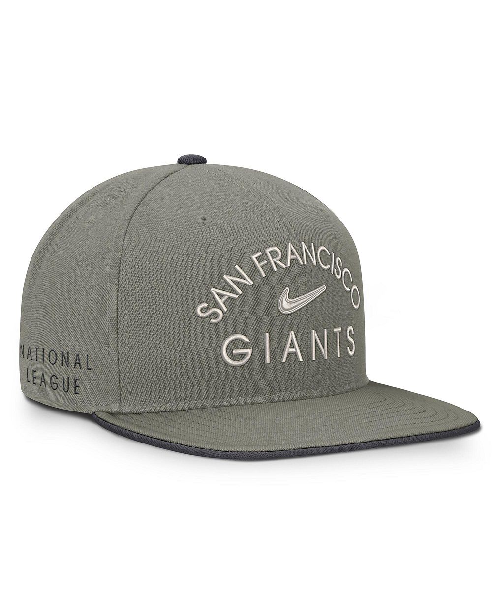 Мужская кепка Nike Olive San Francisco Giants Pro Dri-FIT Snapback