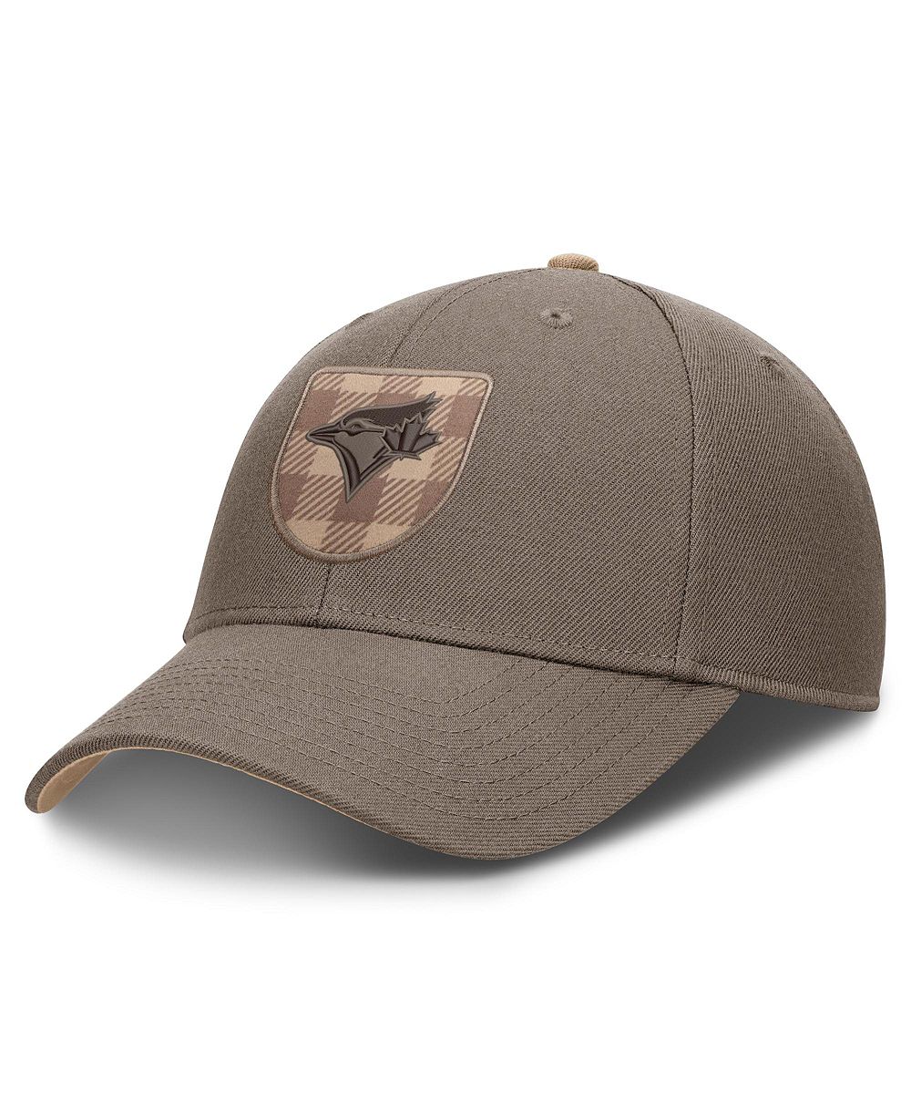 Nike Мужская коричневая регулируемая кепка Toronto Blue Jays Statement Rise
