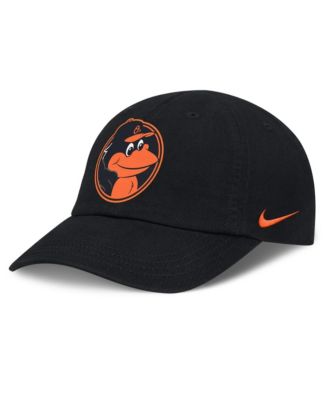 Nike Baby Boys and Girls Black Baltimore Orioles Mascot Club Flex Hat