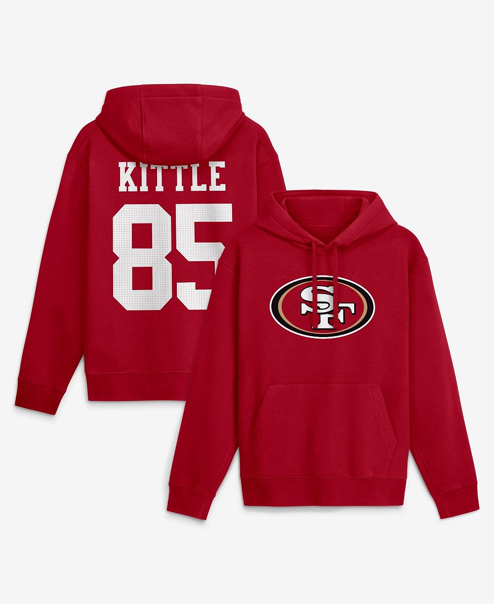 Nike Мужской худи George Kittle San Francisco 49ers Scarlet