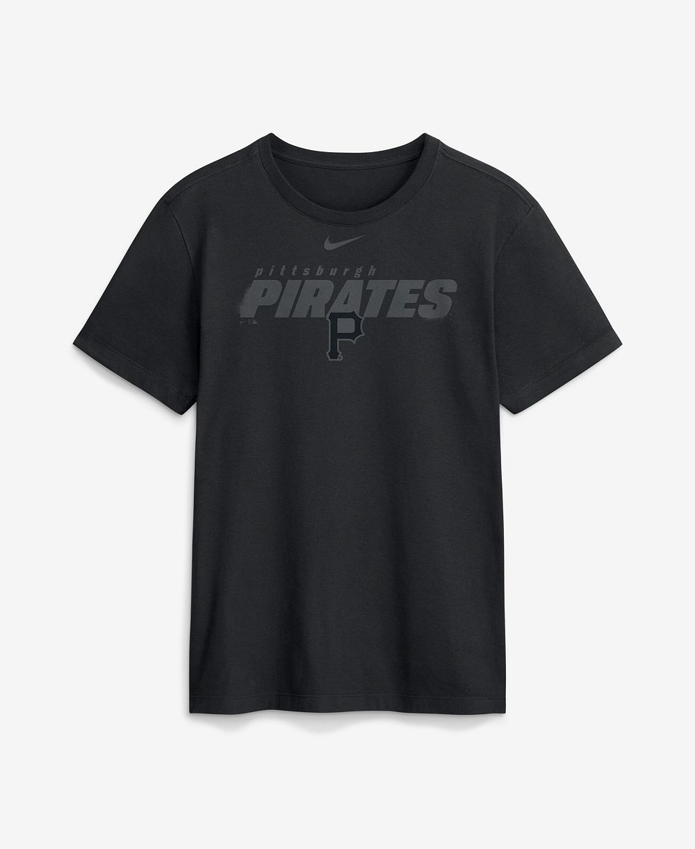 Мужская футболка Nike Pittsburgh Pirates T নাকি Black