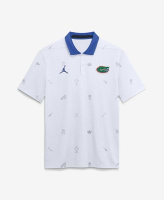 Мужская поло Jordan White Florida Gators Vapor Pattern Dri-FIT