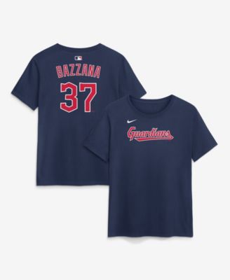 Женская футболка Nike Cleveland Guardians Travis Bazzana с коротким рукавом