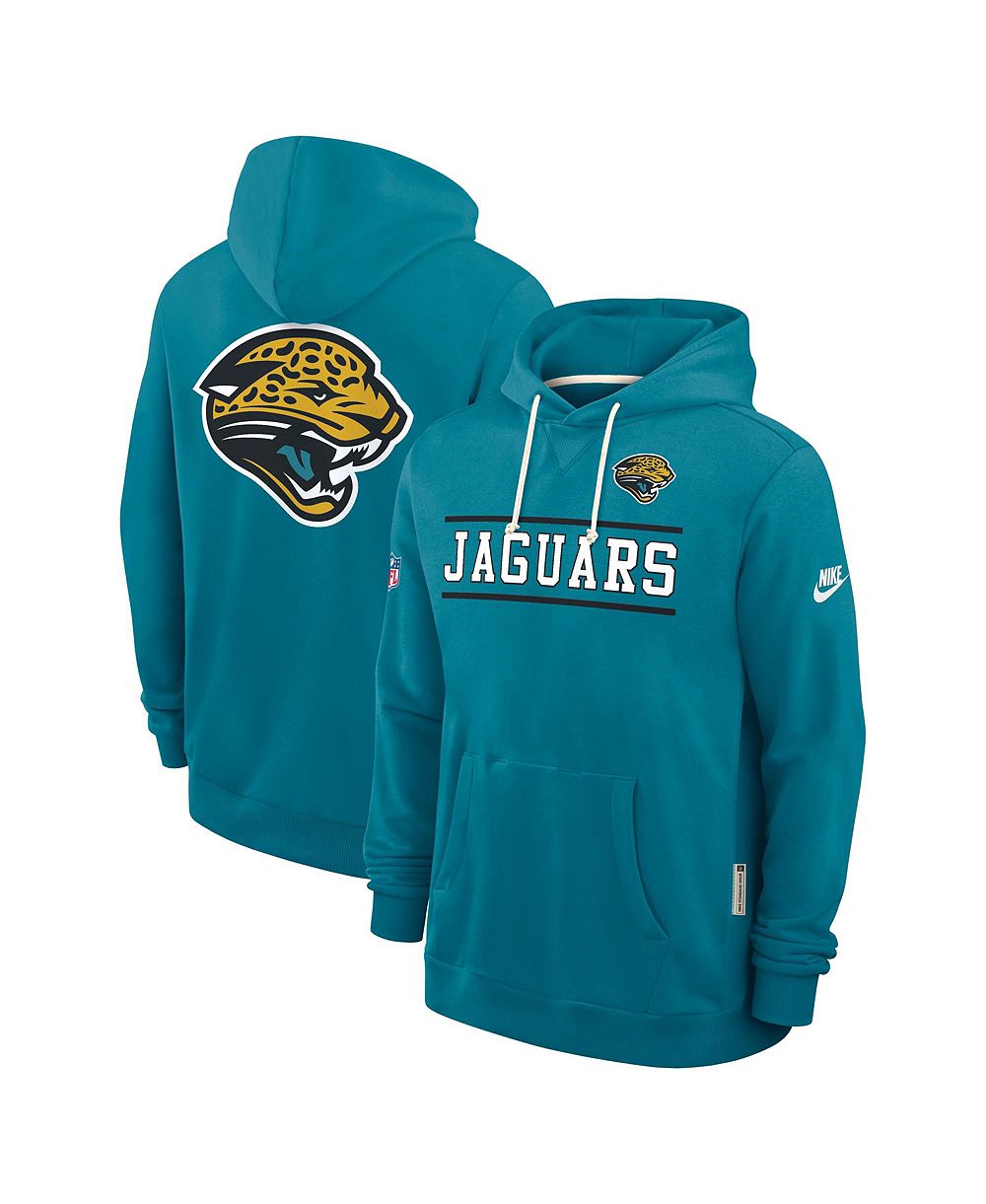 Мужское худи Nike Teal Jacksonville Jaguars Standard Issue Replay Officials Alternate Dri-FIT