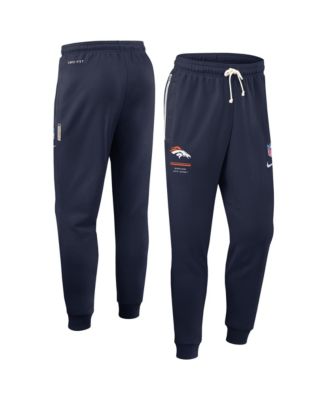 Nike Men's Navy Denver Broncos Sideline Standard Issue Touchback Kick Dri-FIT Taper Pants