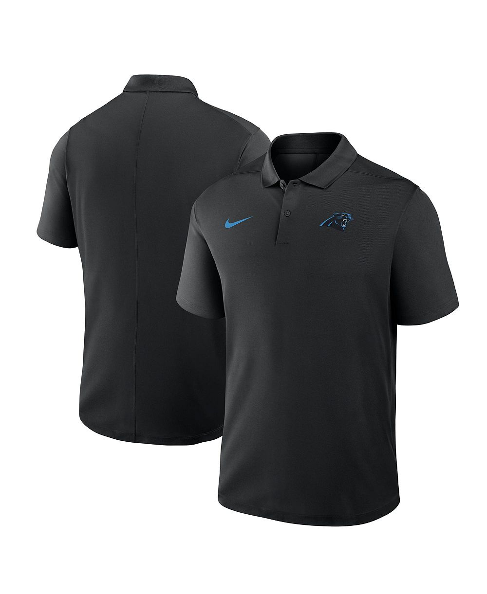 Мужская поло-рубашка Nike Carolina Panthers Dri-FIT Victory черного цвета