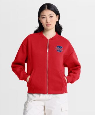 Fanatics Women's Philadelphia Phillies Rage Against Full-Zip Oversized Fleece Jacket