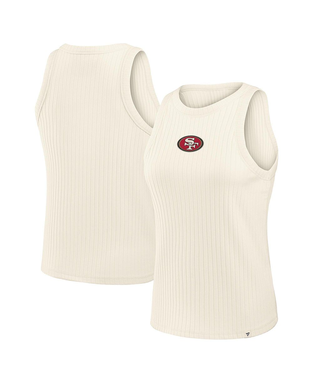 Fanatics Женский трикотажный топ San Francisco 49ers Star Play Ribbed Tri-Blend