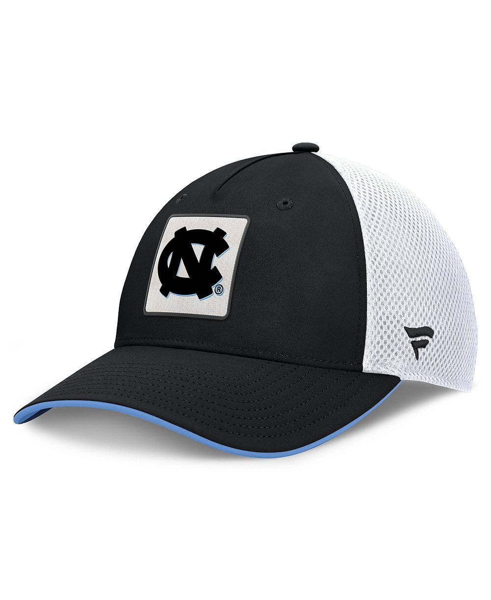 Мужская кепка Fanatics North Carolina Tar Heels 5-Panel Matter Flex Black