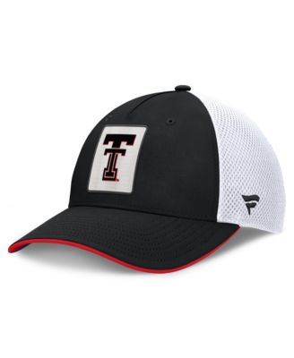 Fanatics Men's Black Texas Tech Red Raiders 5-Panel Matter Flex Hat