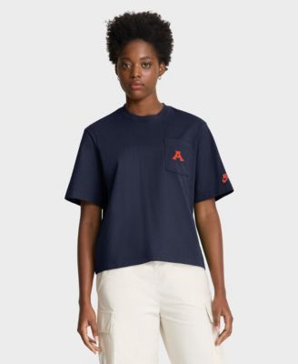 Nike Женская футболка Nike Auburn Tigers Legacy Boxy с коротким рукавом