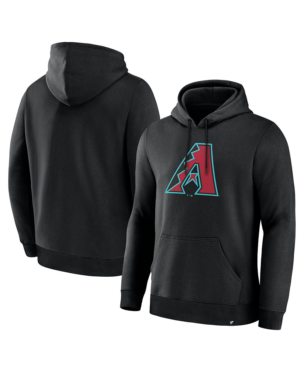 Fanatics Мужской Black Arizona Diamondbacks Primary Logo Legacy Hoodie