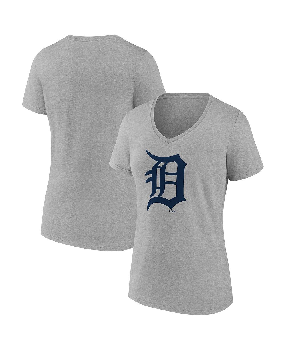 Logo Athletic Women's Detroit Tigers V-Neck Short-Sleeve T-Shirt