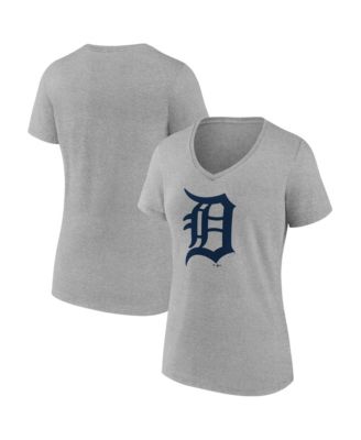 Logo Athletic Women's Detroit Tigers V-Neck Short-Sleeve T-Shirt