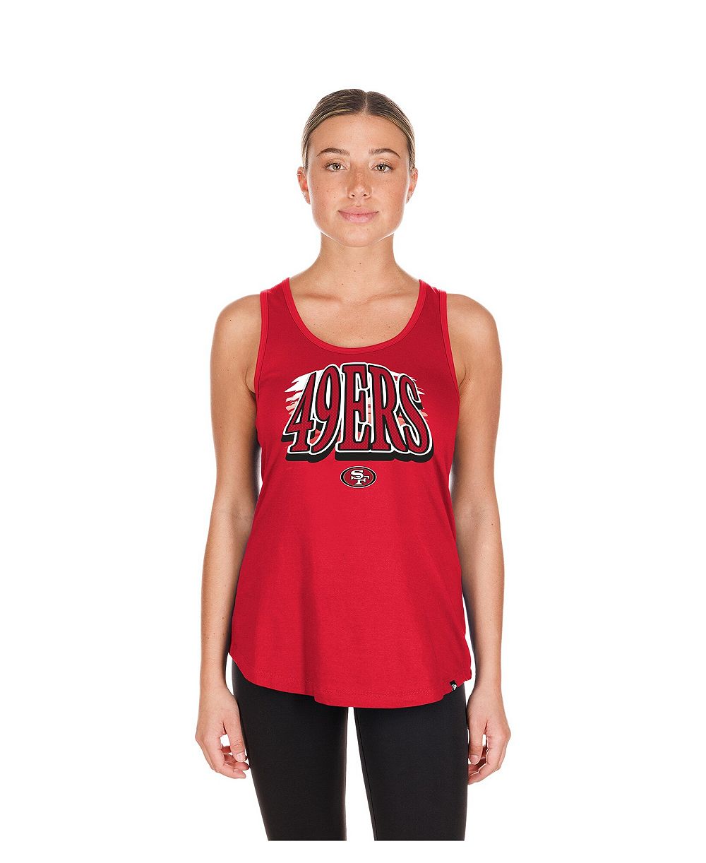 Женский летний топ New Era San Francisco 49ers Scarlet